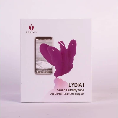 Realov - Lydia I Smart Butterfly Vibe Ljubičasta - Sexy Shop