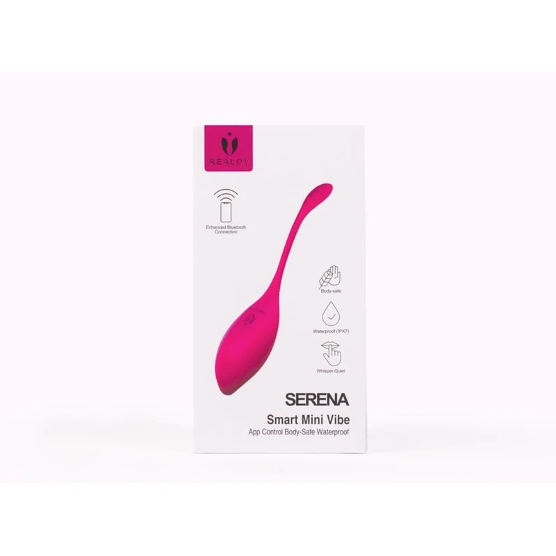 Realov Serena Smart Mini Vibe ljubičasti vodootporni vibrator sa G tačkom kontrolisan aplikacijom