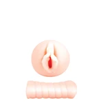 RealStuff Smooth Pussy To-Go - Vodootporni masturbator sa realističnim karakteristikama