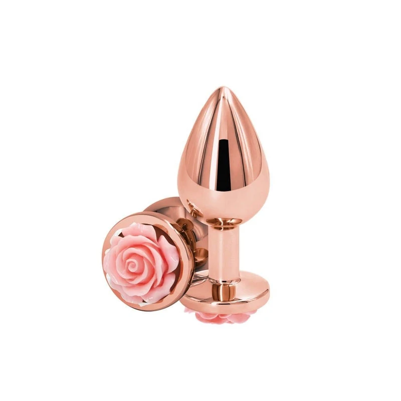 Rear Assets - Srednji analni stimulator - Roze - 8,8 cm - Vodootporan