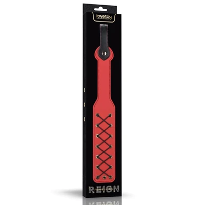 Rebellion Reign Ropeski Padel 44cm Crno-Crveni - Sexy Shop