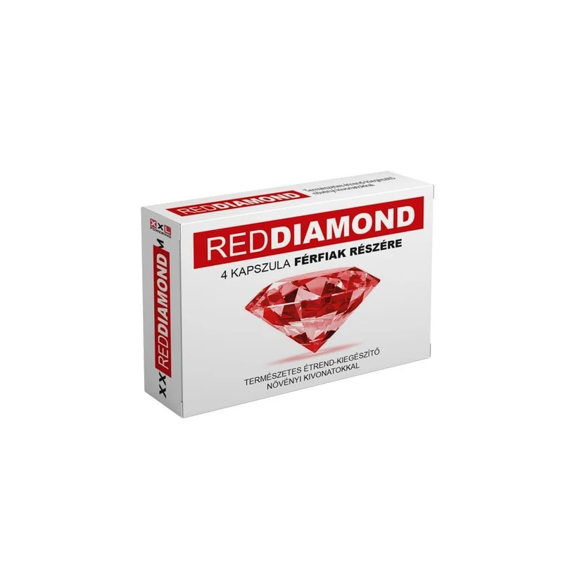 Red Diamond - 4 kapsule za muškarce