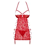 Rediosa crvena chemise i thong L/XL