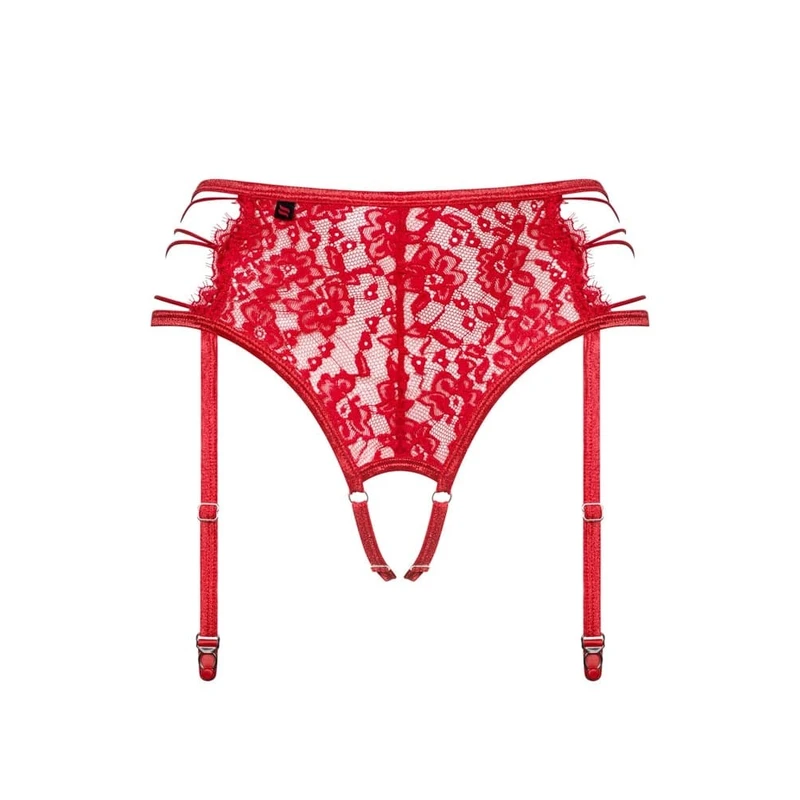 Rediosa crveni podveš čarapa L/XL