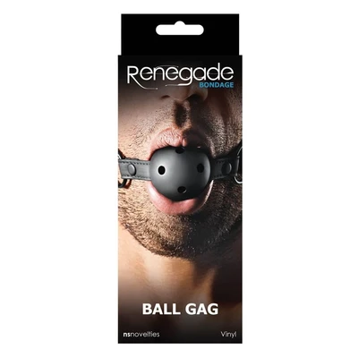 Renegade Bondage Ball Gag Crni - Sexy Shop