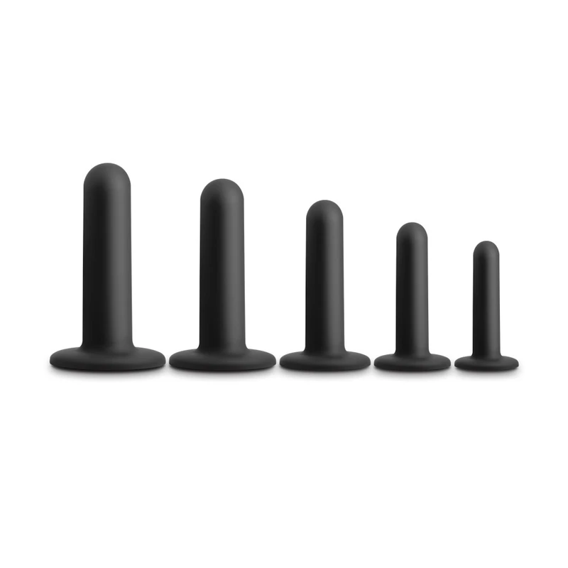 Renegade Crni Dilator Kit - Set sa 5 Silikonskih Dilatora