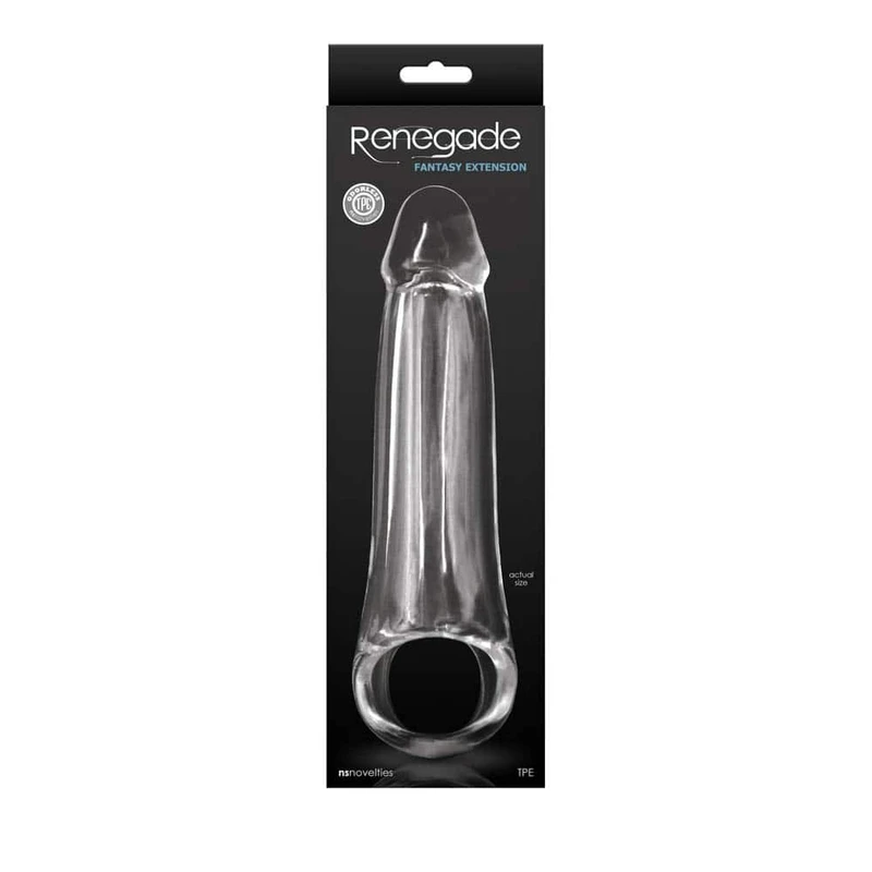Renegade - Fantasy Extension - LG - Prozirni produžetak za penis