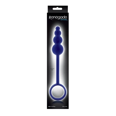 Renegade Ripcord plavi analni uložak sa sigurnosnim prstenom 21,6cm - Sexy Shop