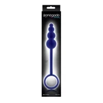 Renegade Ripcord plavi analni uložak sa sigurnosnim prstenom 21,6cm