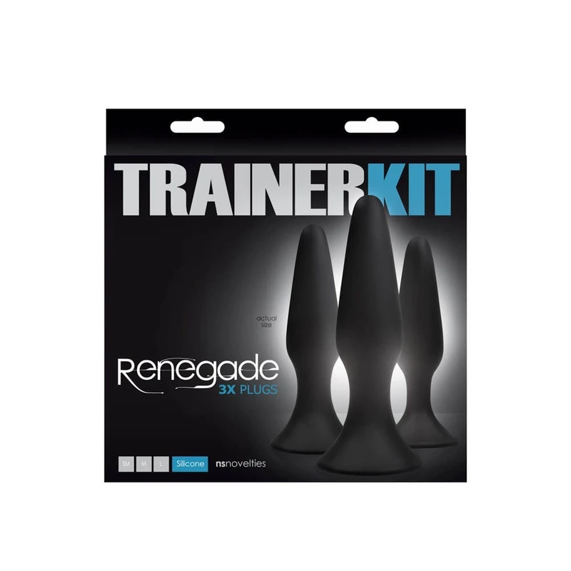 Renegade Sliders Kit Crni – Set silikonskih čepića različitih veličina