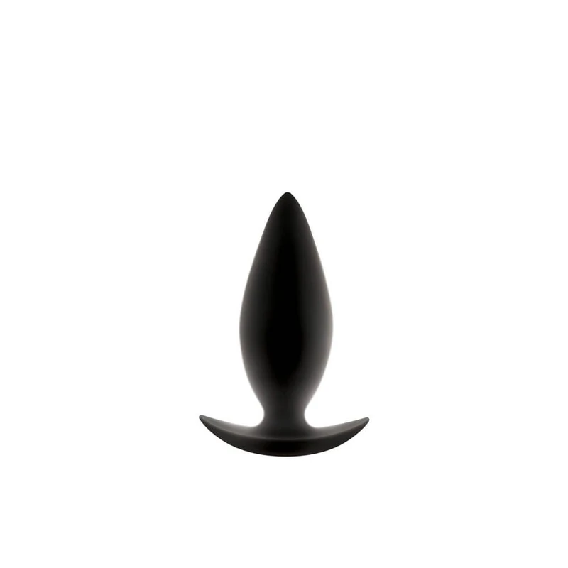 Renegade Spade Medium - Analni igračkasti čep, 10cm, crni, vodootporan