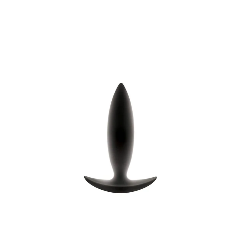 Renegade Spade Small crni analni čep 10cm vodootporni