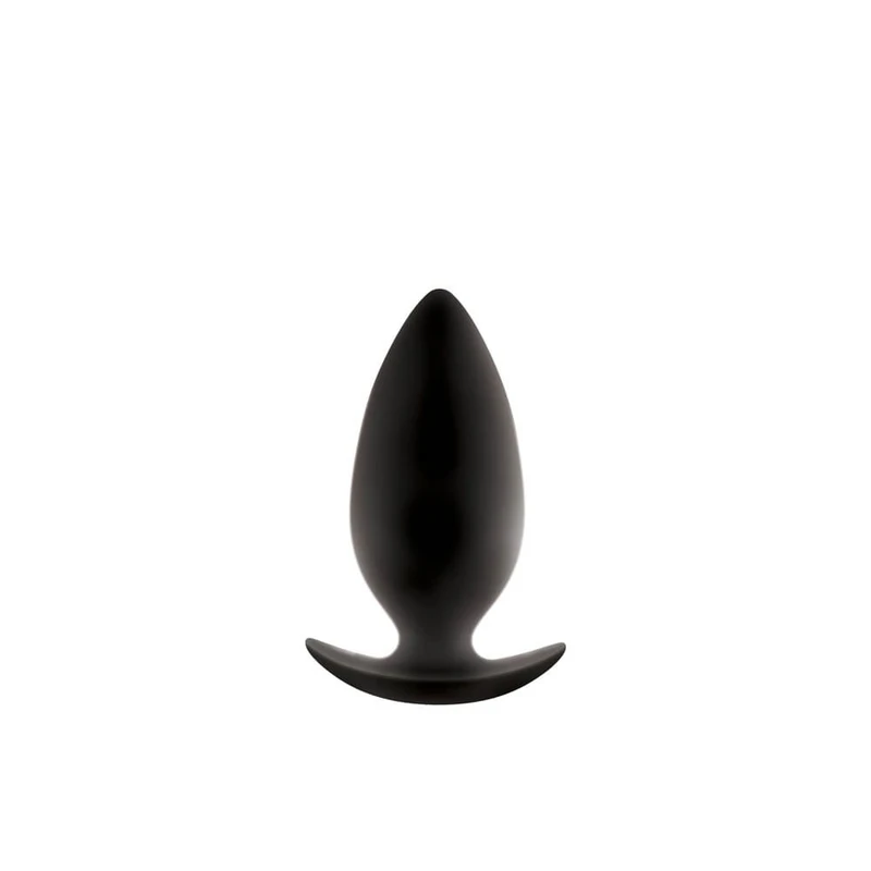 Renegade Spades Large analni čep od silikona, vodootporan, crni 10cm