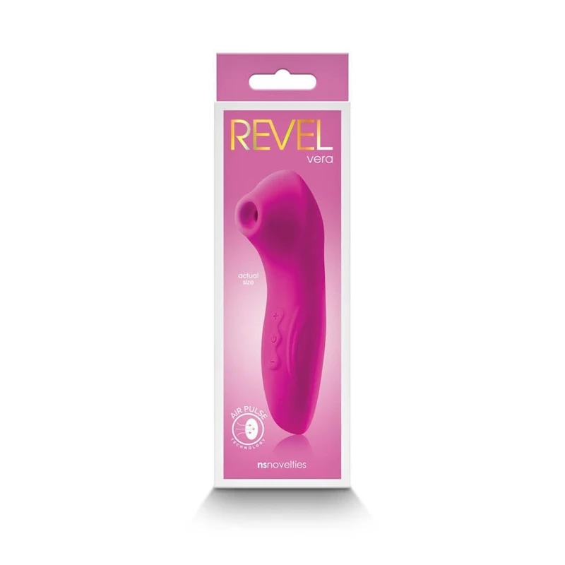 Revel Vera - Roze vibrator sa pulsirajućom tehnologijom