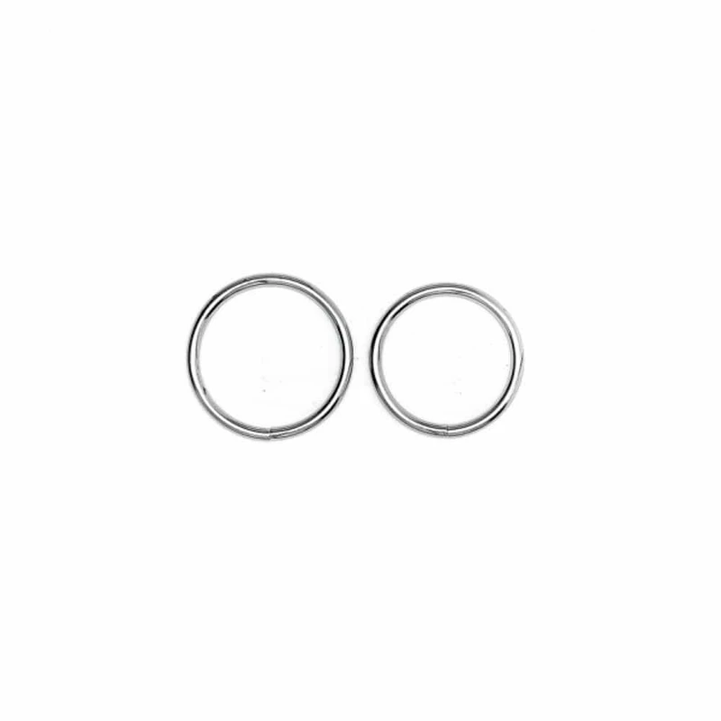 Rimba Srebrni Kokring Set - Vodootporni, 6 Različitih Veličina