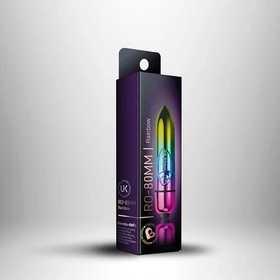 RO-80MM Vibrator sa 7 Brzina - Višebojni Vodootporni Igračka za Odrasle - Sexy Shop