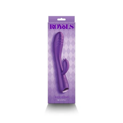 Royals Duchess - Ljubičasti Vibrator sa Stimulansom G Tačke i Klitorisa - Sexy Shop