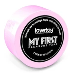 Roze nelepljiva Bondage traka 1500cm - Lovetoy