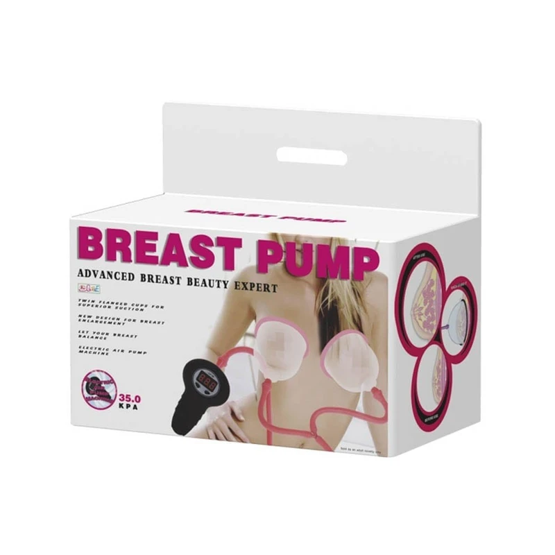 Roze pumpa za grudi Debra sa čvrstom čašom