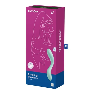 Rrrolling Pleasure - G-tačka vibrator, vodootporan, 22cm, zeleni - Sexy Shop