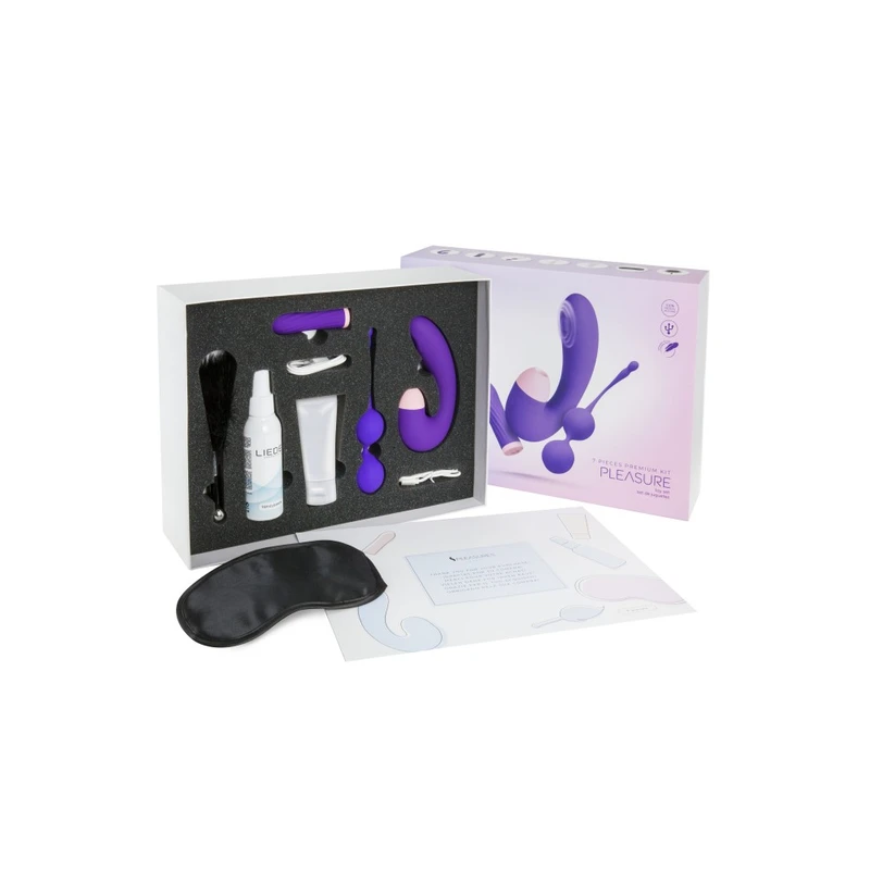 S Pleasures Velvet Pleasure Kit - Ljubičasti