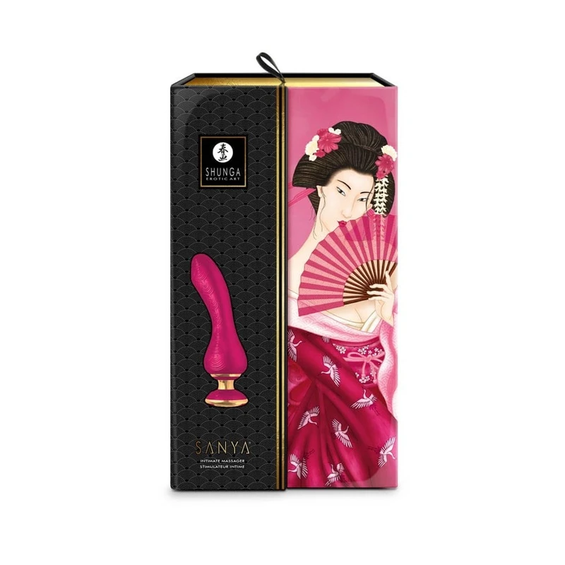 SANYA RASPBERRY - Bordo vibrator sa 10 funkcija vibracije i ergonomskim dizajnom