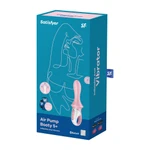 Satisfyer Air Pump Booty 5+ crveni vibrator sa aplikacijom