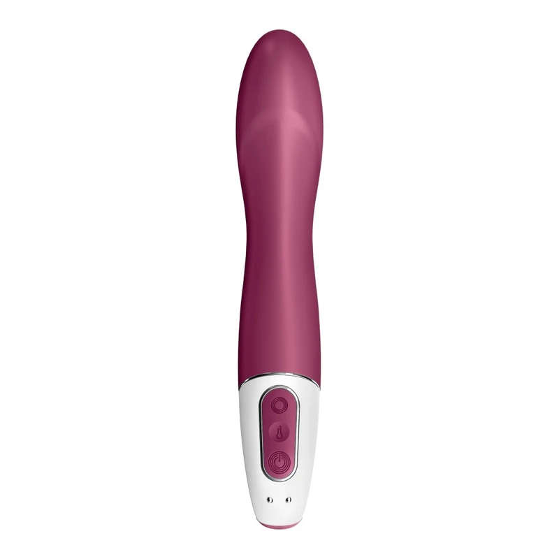 Satisfyer Big Heat - Grejna vibracija za G tačku, vodootporna, kontrola putem aplikacije