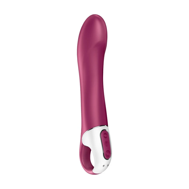 Satisfyer Big Heat - Grejna vibracija za G tačku, vodootporna, kontrola putem aplikacije