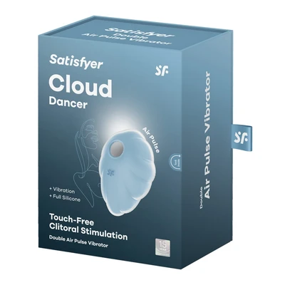 Satisfyer Cloud Dancer plavi vibrator za klitorijalnu stimulaciju - Sexy Shop