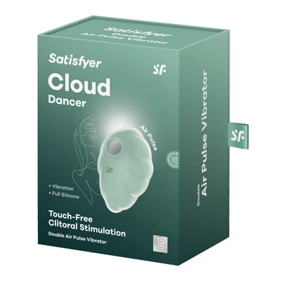 Satisfyer Cloud Dancer - Vodootporni vibrator u zelenoj boji - Sexy Shop