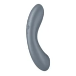 Satisfyer Curvy Trinity 1 siva - 3-u-1 vibrator za G-tačku i klitoralnu stimulaciju