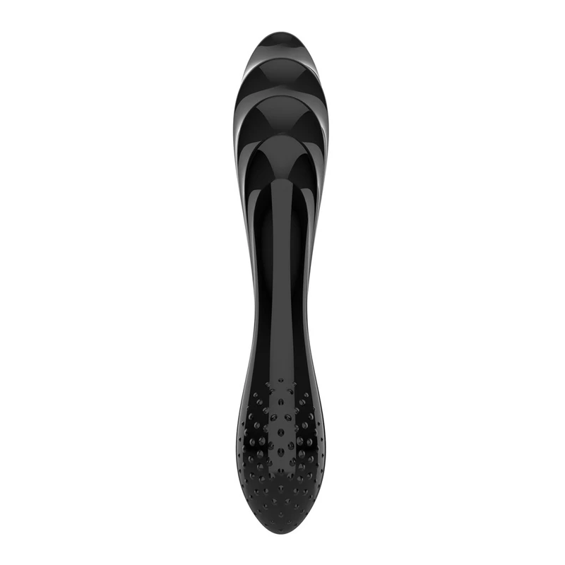 Satisfyer Dazzling Crystal 1 crni stakleni dildo za G-tačku