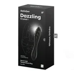Satisfyer Dazzling Crystal 1 crni stakleni dildo za G-tačku