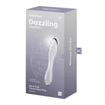 Satisfyer Dazzling Crystal 1 - Prozirni stakleni dildo za G tačku i duplo zadovoljstvo