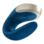 Satisfyer Double Love vibrator za parove (Plavi)