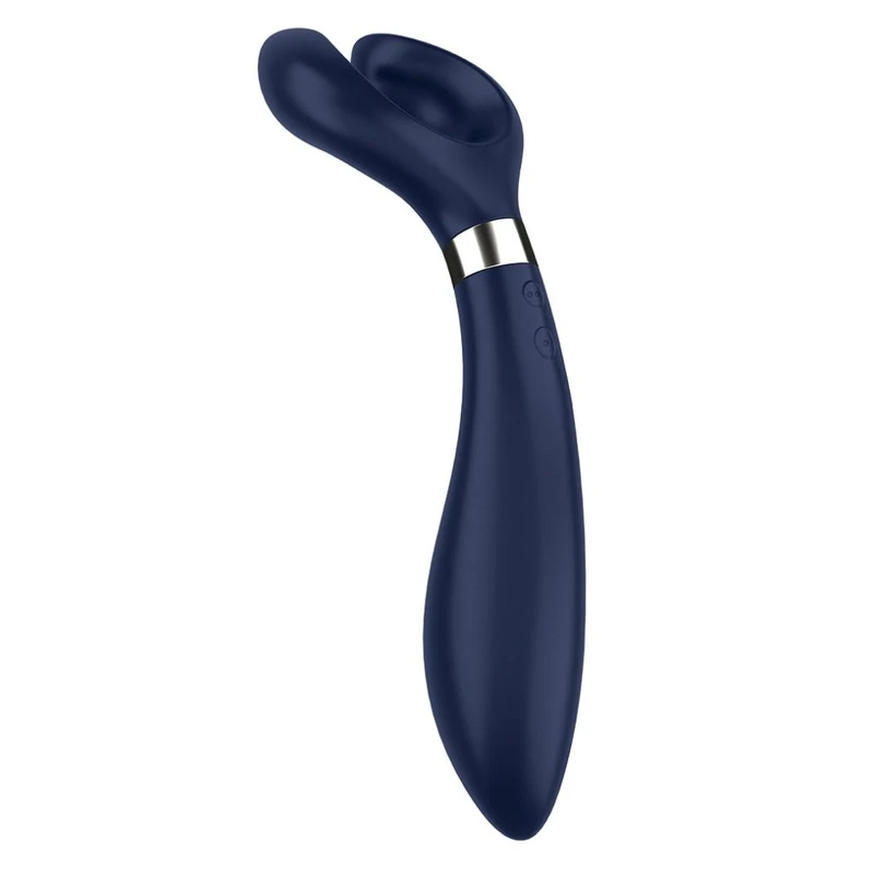 Satisfyer Endless Fun (Plava) - Dvostruki Vodootporni Vibrator sa Rotacijom
