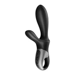 Satisfyer Heat Climax+ - Analni vibrator sa grejanjem i aplikacijom, 20,5cm, crni/srebrni