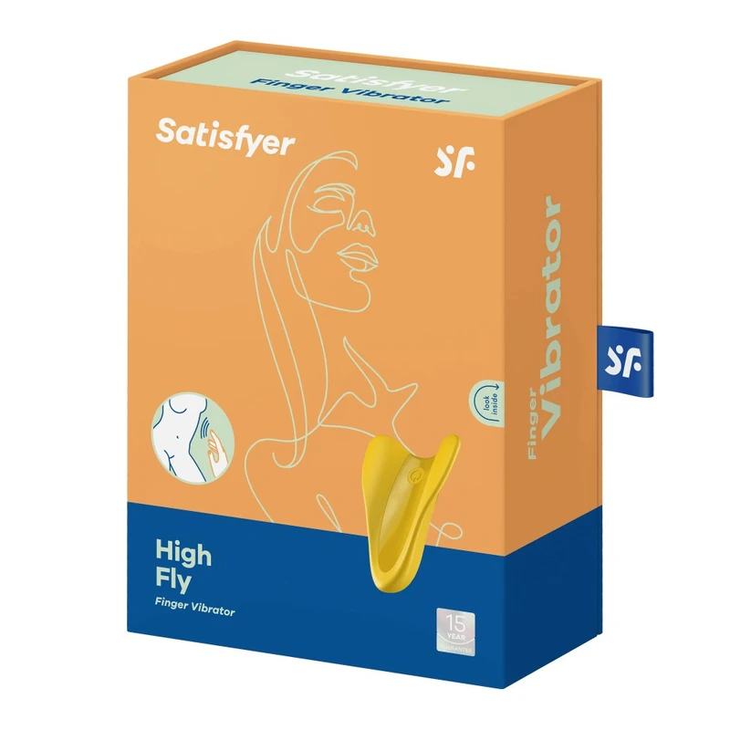 Satisfyer High Fly - Žuti vibrator za erogene zone