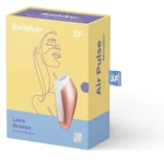 Satisfyer Love Breeze (bakreni) - Ergonomski aparat sa 11 funkcija usisavanja, vodootporan IPX7