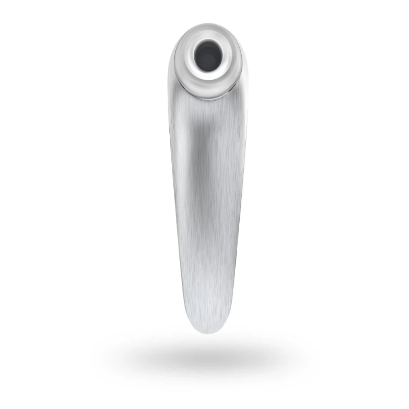 Satisfyer Luxury High Fashion vibrátor sa talasnim pritiskom, srebrni