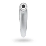 Satisfyer Luxury High Fashion vibrátor sa talasnim pritiskom, srebrni