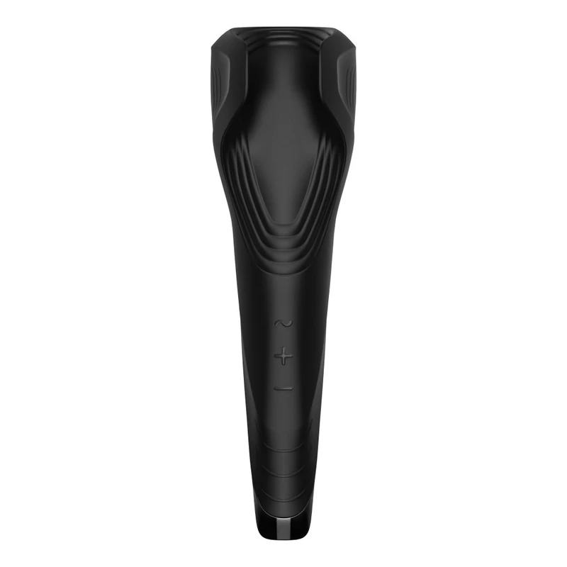 Satisfyer Men Wand - Crni vodootporni vibrator sa 50 vibracionih mogućnosti