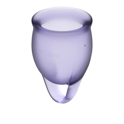 Satisfyer Menstrual Cup Feel Confident Ljubičasta - Sexy Shop