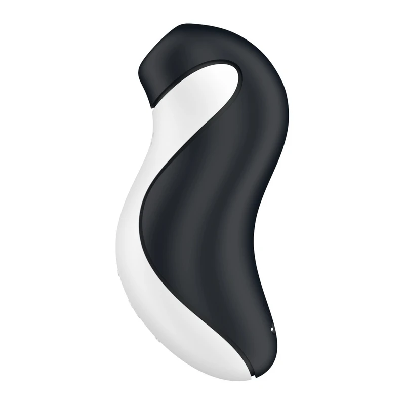 Satisfyer Orca vibrirajući vibrator sa talasima pritiska - crno-beli