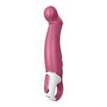 Satisfyer Petting Hippo - Vibrator za G-tačku, Roze, 22,9cm, Vodootporan