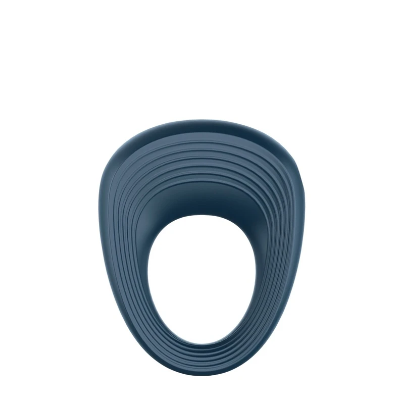 Satisfyer Power Ring – Vibrirajući cock ring, crni, vodootporni, 10 ritmova