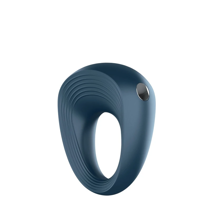 Satisfyer Power Ring – Vibrirajući cock ring, crni, vodootporni, 10 ritmova