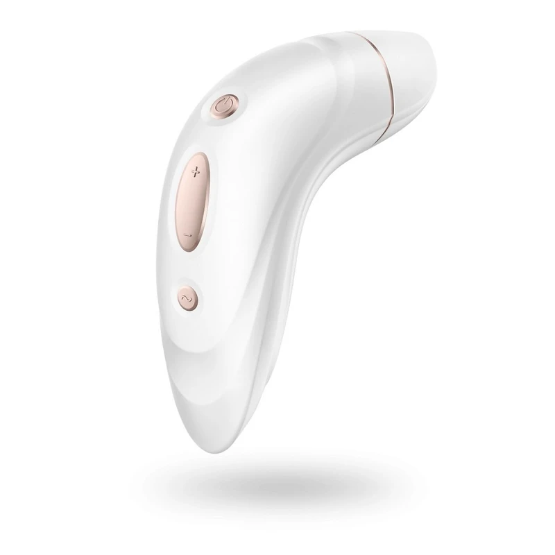 Satisfyer Pro 1 - Ergonomični klitoralni vibrator sa 11 nivoa pritiska i 10 vibracija, vodootporan, bijeli