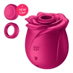 Satisfyer Pro 2 Classic Blossom - Crveni vibrator sa talasima užitka